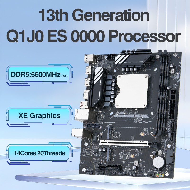 Ddr5 Kit - DIY Gaming Computer Motherboard Set with
