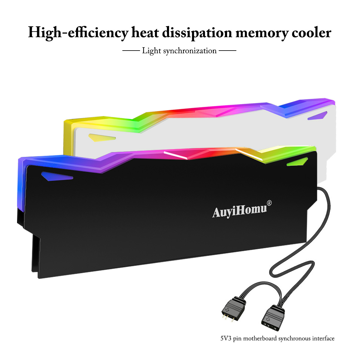 Ddr5 Memory - AuyiHomu RGB Heatsink, 5V 3Pin ARGB