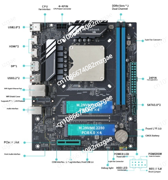 Ddr5 Kit - 13th generation Q1HY motherboard CPU kit