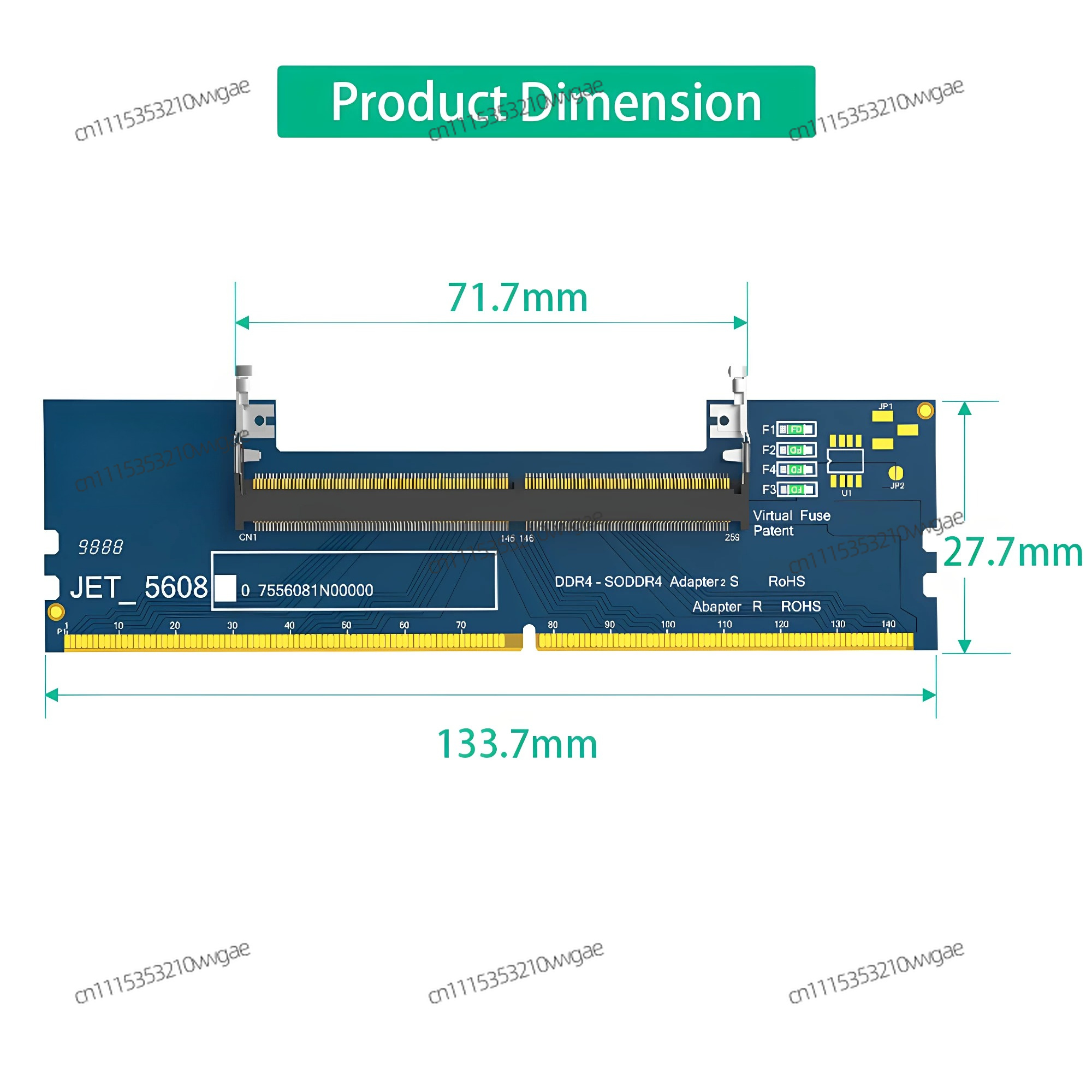 Laptop RAM Adapter Card Conver - Ddr5 Laptop Ram recension och pris