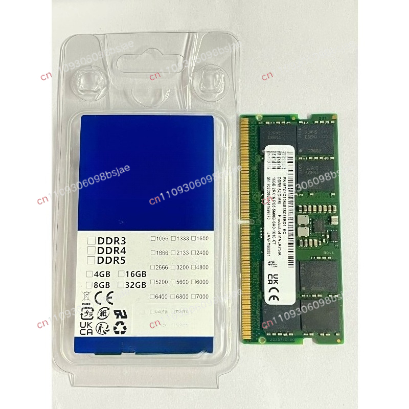 DDR5 notebook memory stick 32G - Ddr5 4800Mhz recension och pris