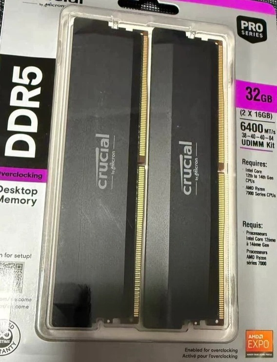32GB DDR5 6000MHz RAM Kit, 16G - Ddr5 6000Mhz recension och pris