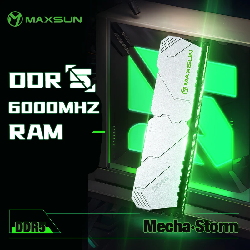 MAXSUN Heatsink Memoria RAM DD - Ddr5 6000Mhz recension och pris
