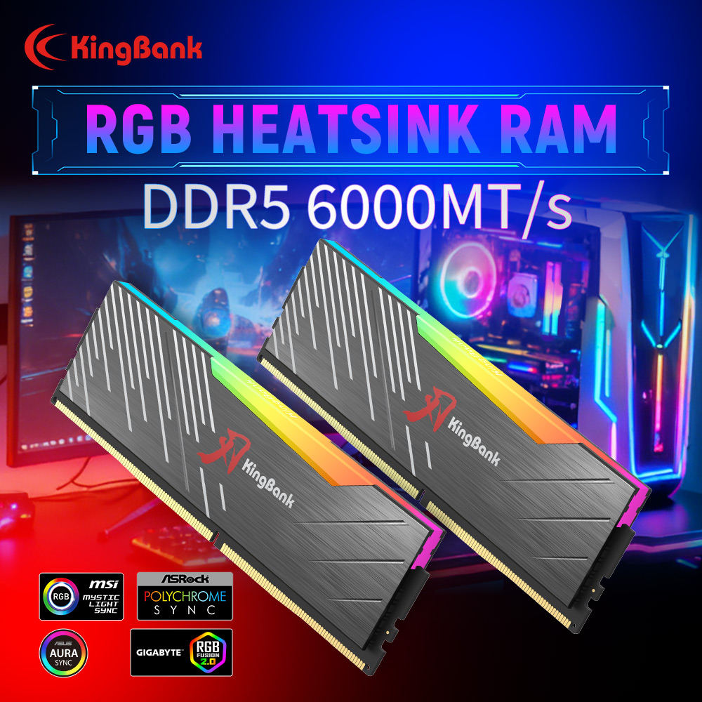 KingBank KRRB DDR5 RGB SoarBla - Ddr5 6000Mhz recension och pris