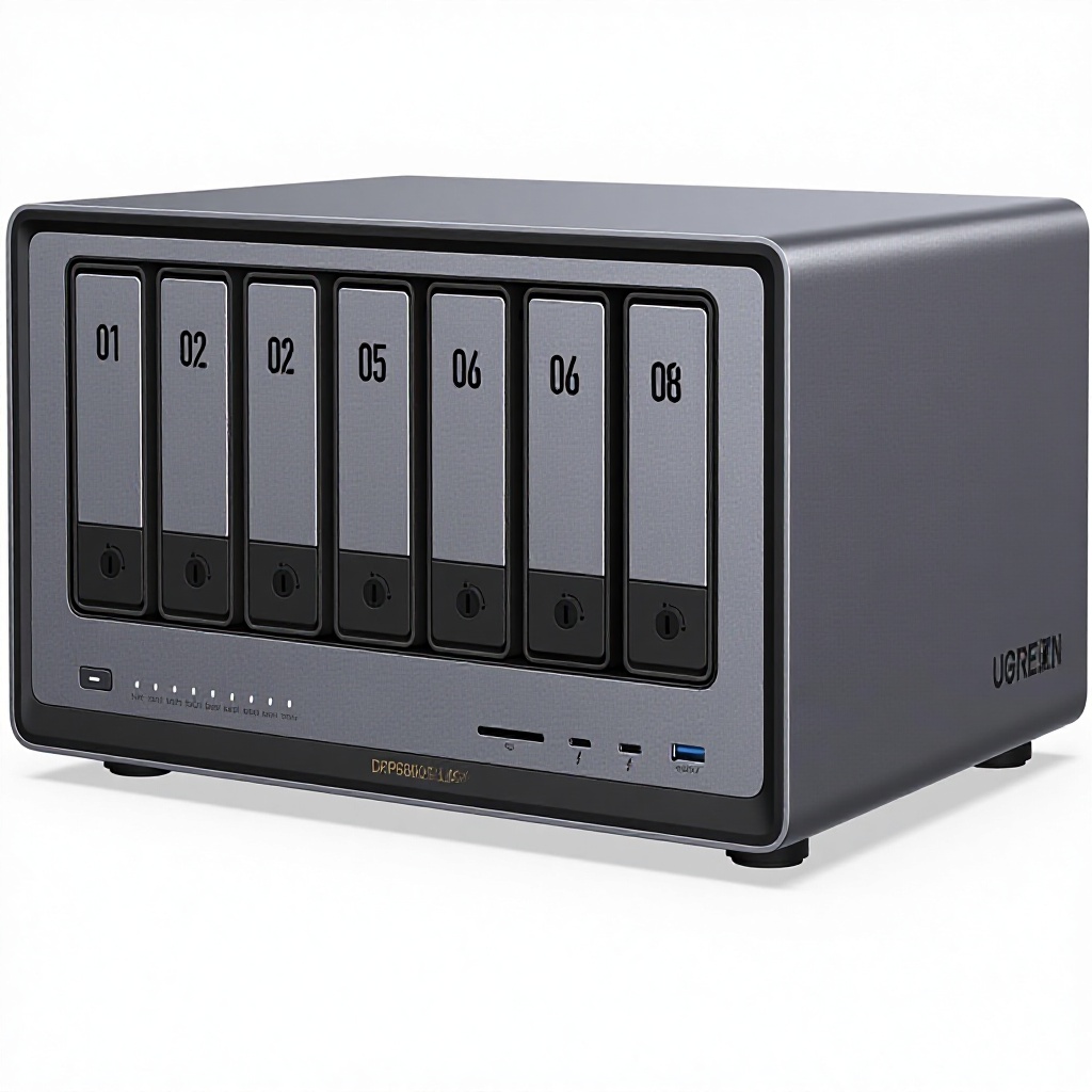 UGREEN NAS DXP8800 Plus 8-Bay  - Ddr5 8Gb recension och pris