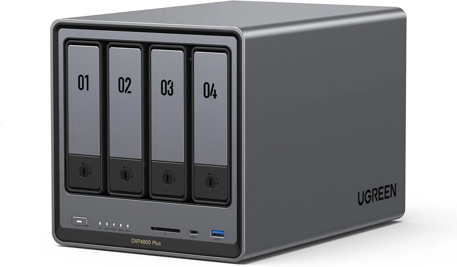 UGREEN NAS DXP4800 Plus 4-Bay  - Ddr5 8Gb recension och pris