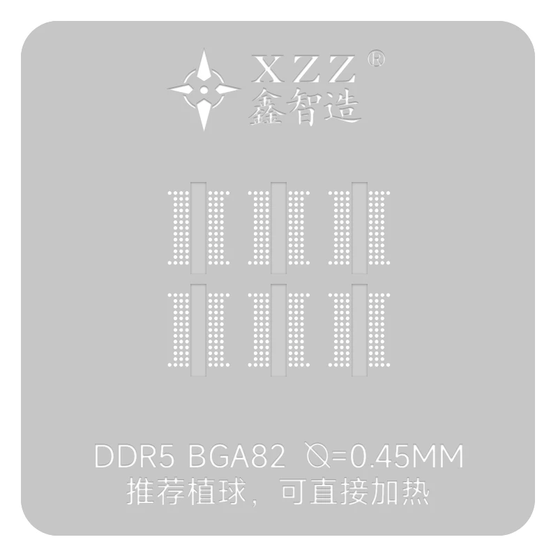 XZZ solder paste/ball stencil  - Ddr5 Kit recension och pris