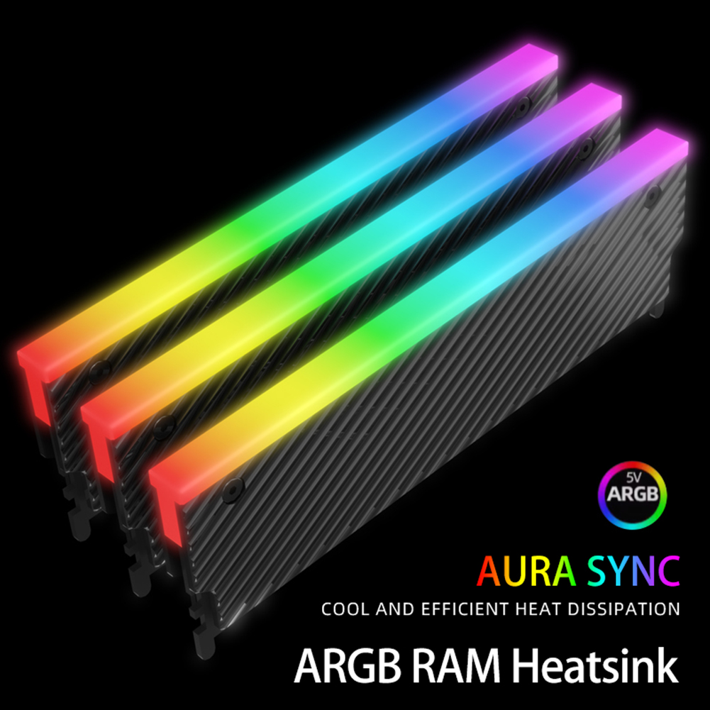 ARGB DDR Memory RAM Cooler wit - Ddr5 Rgb Ram recension och pris