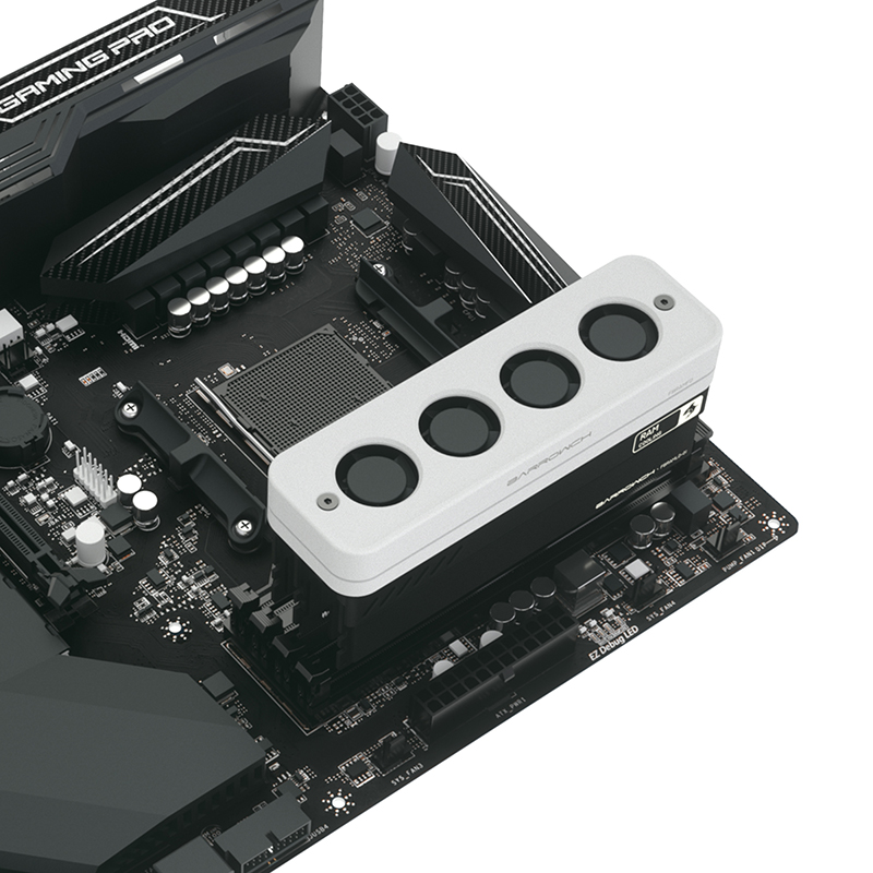 BARROWCH DDR5,DDR4 Memory Fan  - Ddr5 Rgb Ram recension och pris