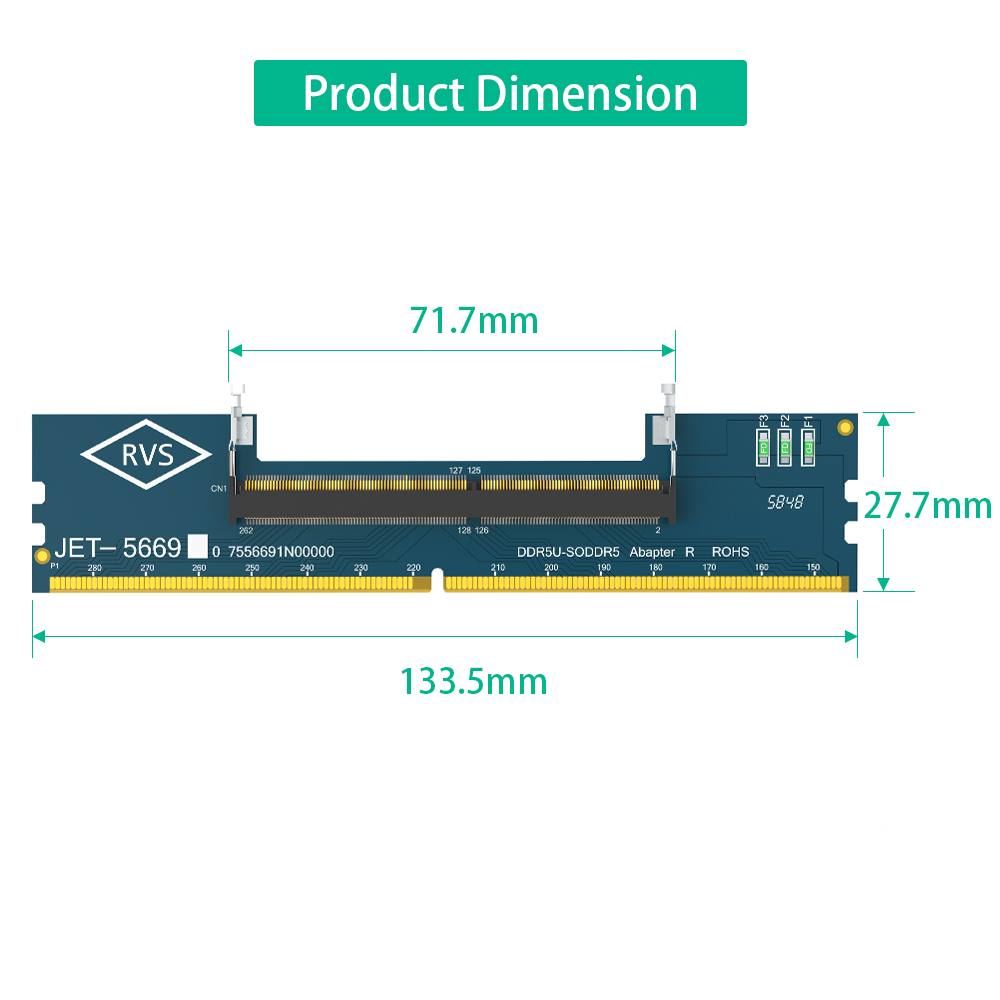 2PCS Laptop DDR5 RAM to SO DDR - Ddr5 Laptop Ram recension och pris