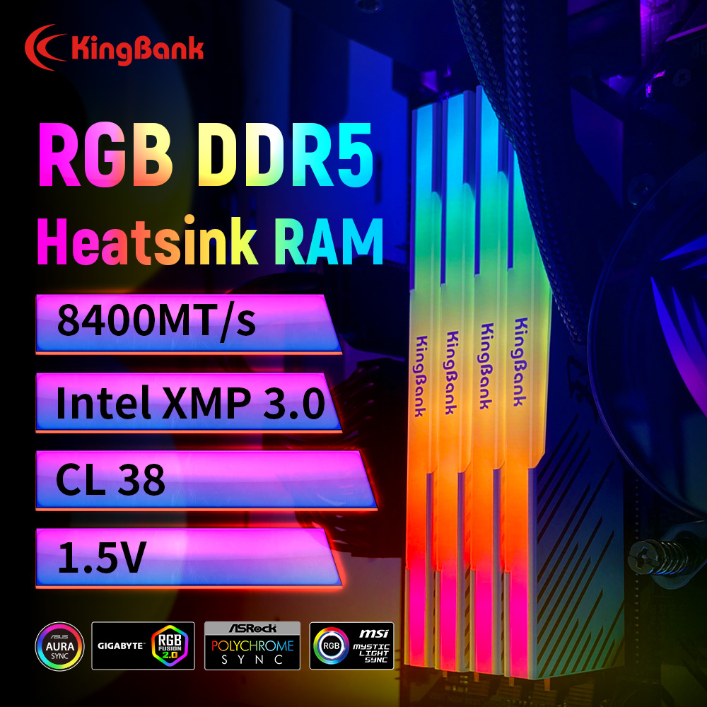 KINGBANK KRRW DDR5 RAM 48GB (2 - Ddr5 4800Mhz recension och pris