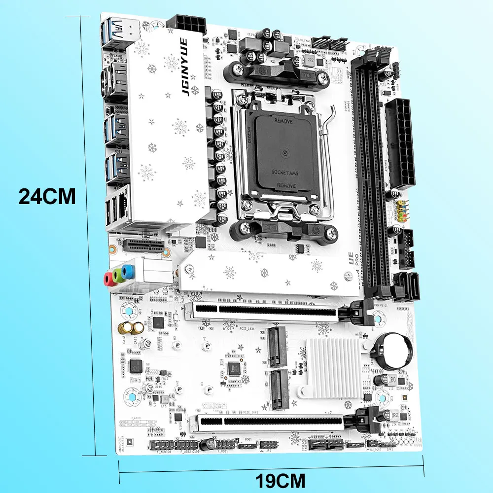 JGINYUE B850M Pro Motherboard  - Ddr5 6000Mhz recension och pris