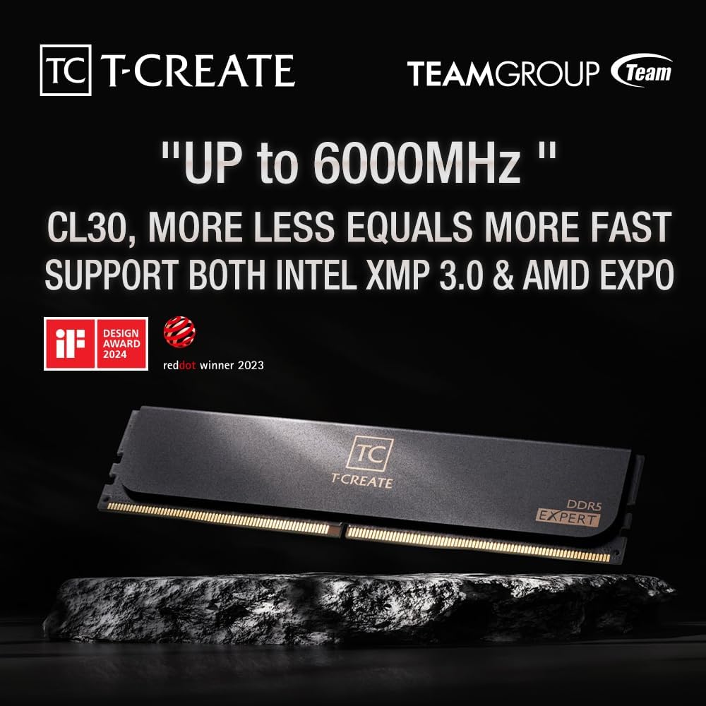 TEAMGROUP T-Create Expert CL30 - Ddr5 6000Mhz recension och pris