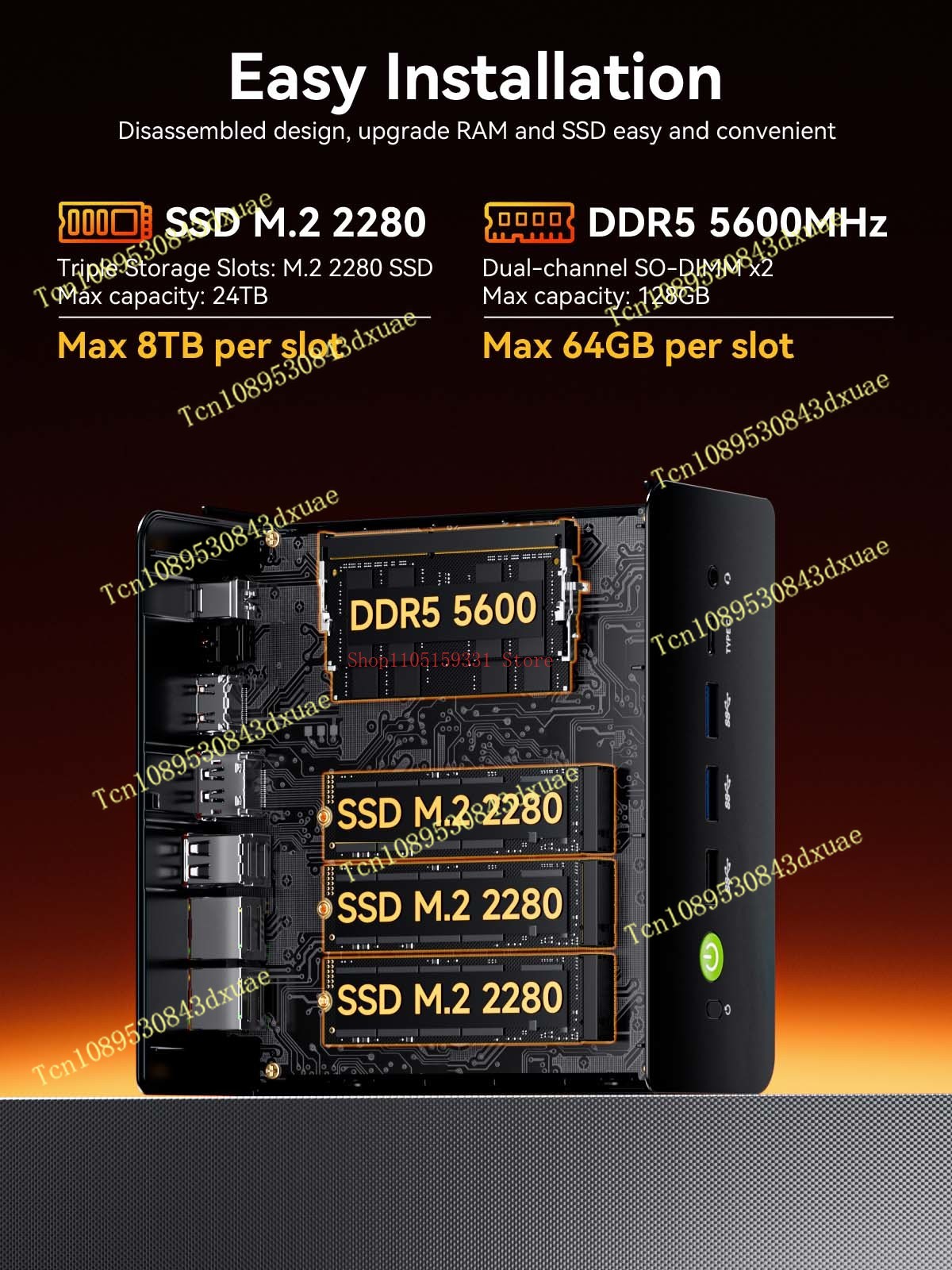 GMKtec NcuBox K12 MINI PC Ryze - Ddr5 64Gb recension och pris