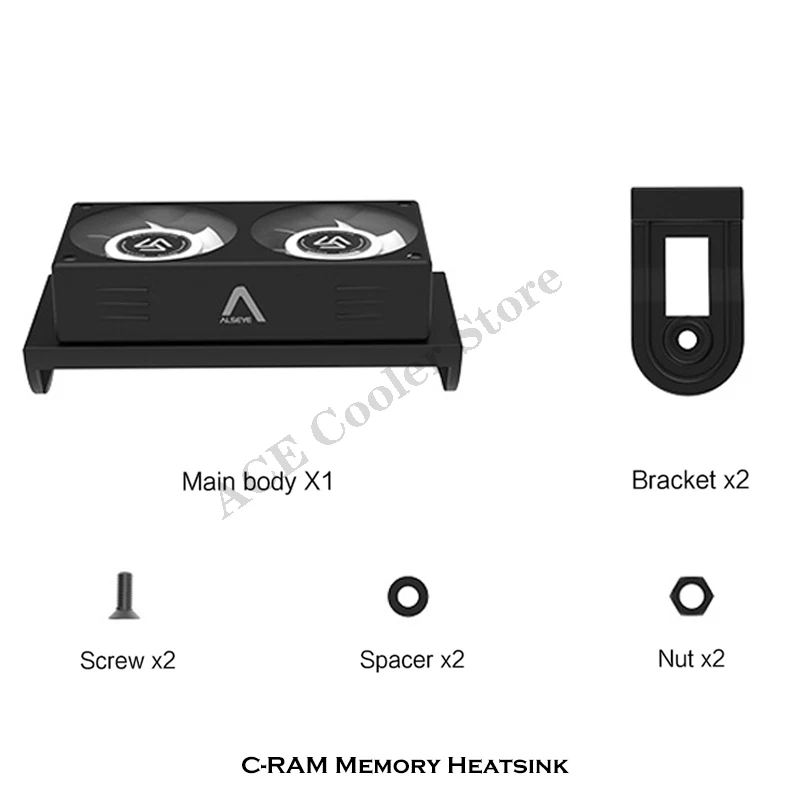 Alseye Memory RAM Cooler for D - Ddr5 Rgb Ram recension och pris
