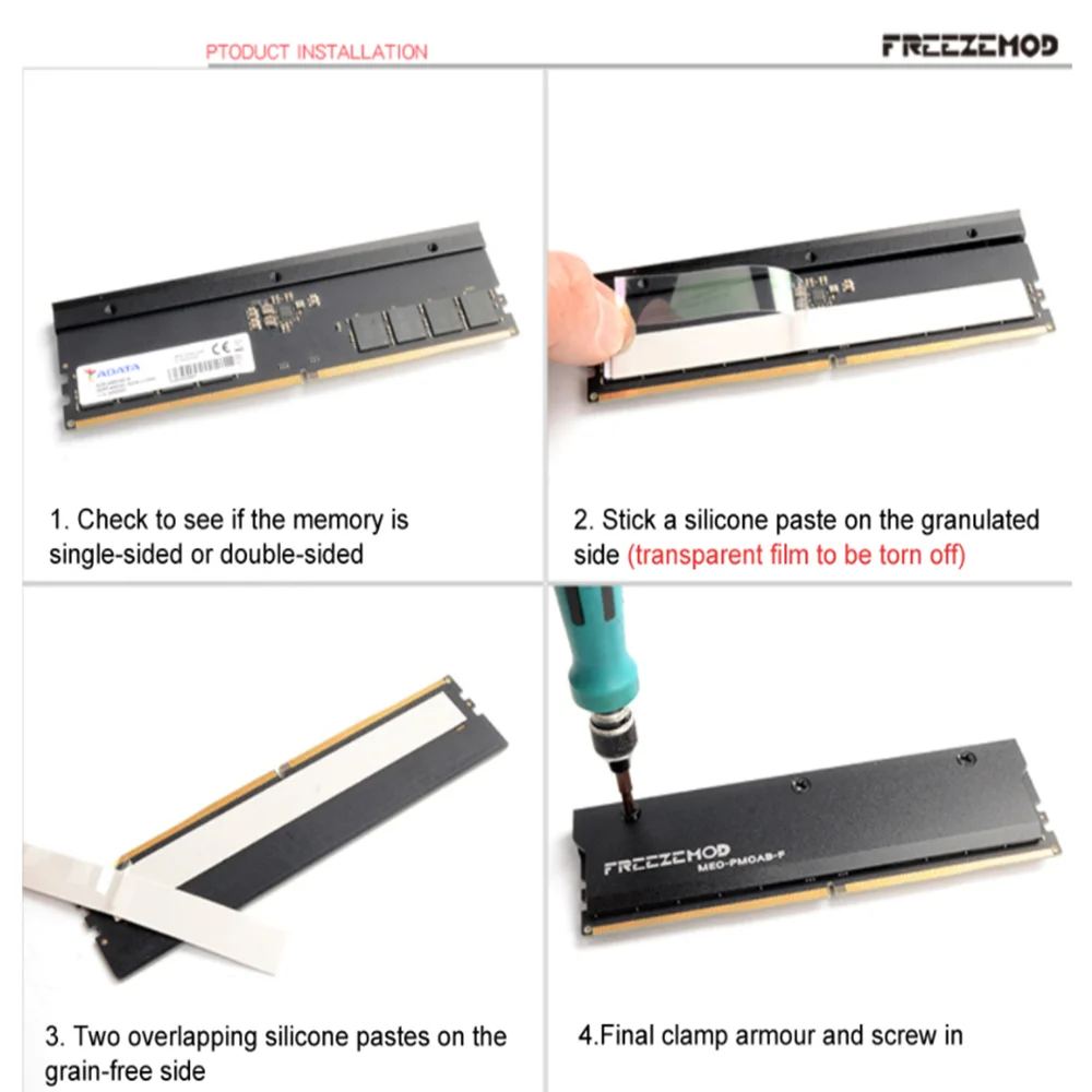 2Pcs FREEZEMOD Memory RAM Armo - Ddr5 Rgb Ram recension och pris